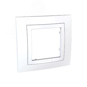 Рамка UNICA MGU2.002.18 2пост белая