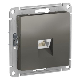 Розетка AtlasDesign ATN000983 RJ45 сталь