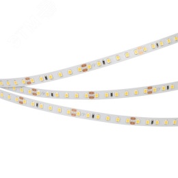 Лента ARLIGHT 034447 9.6W 24V IP33 белая 3500K LED120   (014679)