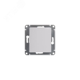 Выключатель GLOSSA GSL000115 1кл, с самовозвратом белый