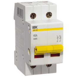 Выключатель нагрузки IEK 63А 2Р ВН-32 