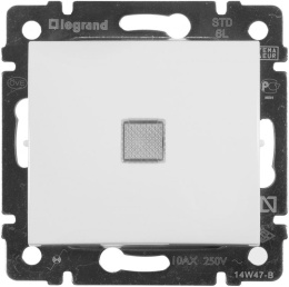 Legrand Valena 774426 переключатель 1кл с подсв. белый 
