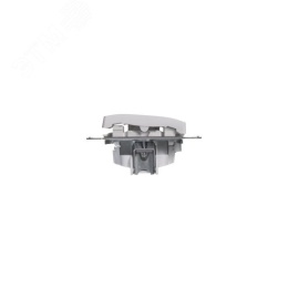 Выключатель GLOSSA GSL000113 1кл с подсв., белый