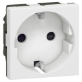 Розетка Legrand Mosaic 77601 1ная с/з 2м