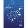Фонарь Космос KOCAc2005W 5w+10w 3режима 220/12v