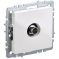 Розетка IEK BRITE TV белый