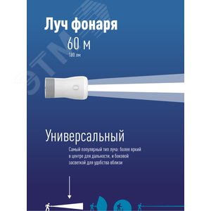 Фонарь Космос KOCAc6017LED 3w+7w аккум. кемпинг