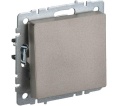Выключатель IEK BRITE 1кл шампань