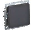 Выключатель IEK BRITE 1кл графит