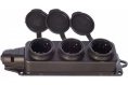 Колодка UNIVersal 602230 3гнезда с/з каучук (p16-381)
