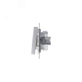 Выключатель AtlasDesign ATN000331 3кл, алюминий, механизм