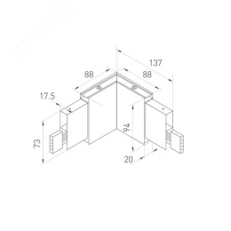 Пульт ARLIGHT 031934 SMART-R24-DIM 12-24V 1 зона