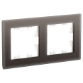 Рамка AtlasDesign ATN320602 2-ая Стекло мокко