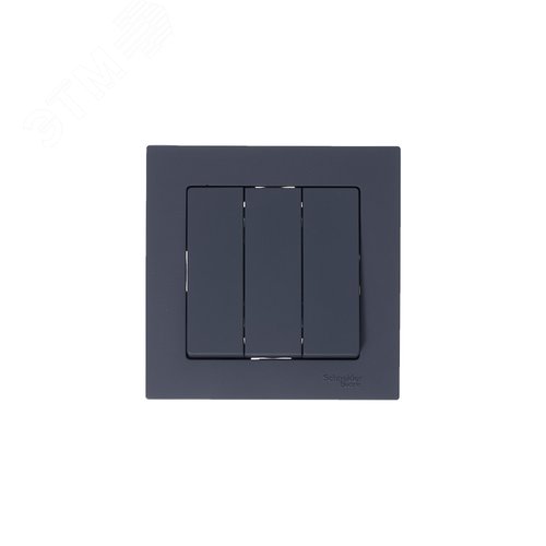Выключатель AtlasDesign ATN000731 3кл, грифель, механизм