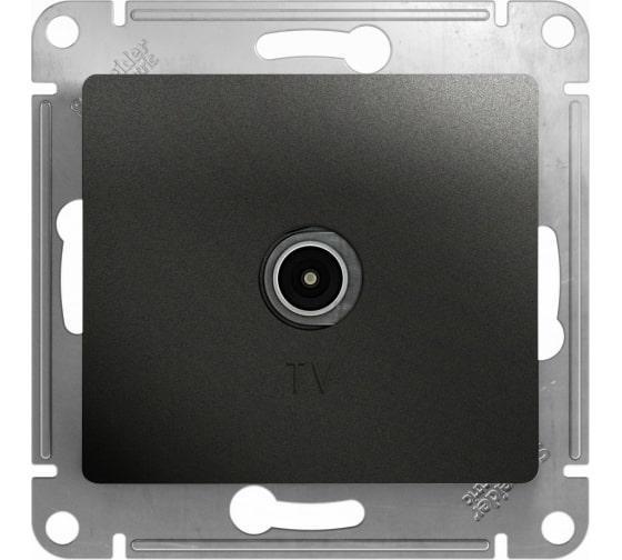 Розетка GLOSSA GSL000793 TV антрацит