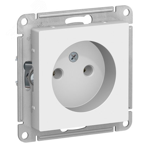 Розетка AtlasDesign ATN000141 б/з механизм, белая