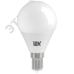 Лампа IEK LED3 3W E14 4000K шар 