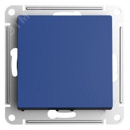Выключатель AtlasDesign ATN001111 1кл, аквамарин, механизм