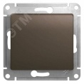 Переключатель GLOSSA GSL000861 1кл. в рамку шоколад