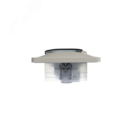 Розетка GLOSSA GSL000248 c/з с крышкой бежевый