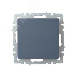 Переключатель IEK BRITE 1кл перекрестный маренго