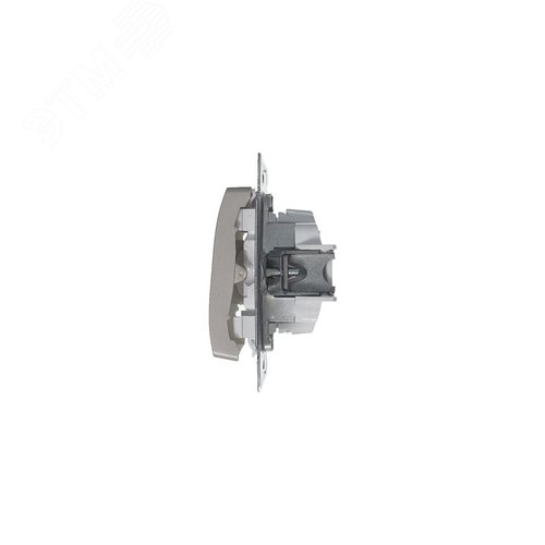 Выключатель GLOSSA GSL001211 1кл, механизм, платина