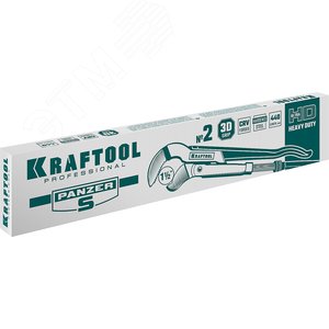 Ключ трубный с изогнут.губками 440мм  KRAFTOOL