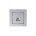 Розетка AtlasDesign ATN000383 RJ45, алюминий, механизм
