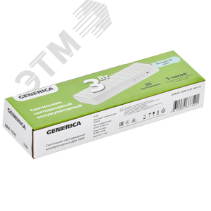 Светильник GENERICA (авар.) ДБА 1030 3W 6K