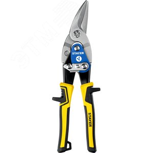 Левые ножницы по металлу STAYER COBRA   23055-L  250мм