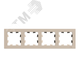 Рамка AtlasDesign ATN001204 4-ая песочный