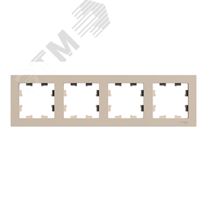 Рамка AtlasDesign ATN001204 4-ая песочный