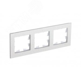 Рамка AtlasDesign ATN343103 3-ая Мрамор крем роял
