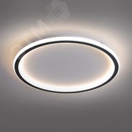 Светильник Feron AL5800 RING 80W 3000-6000K Черный