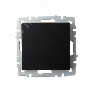 Выключатель IEK BRITE 1кл черный