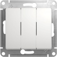 Выключатель GLOSSA GSL000131 3кл, белый