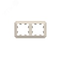 Рамка AtlasDesign ATN100202 2-ая ANTIQUE бежевый