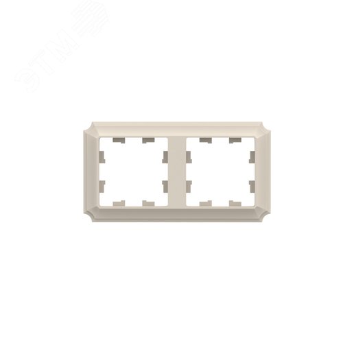 Рамка AtlasDesign ATN100202 2-ая ANTIQUE бежевый