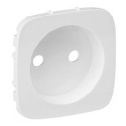 Legrand Valena-A 754975 накл.розетки 2к белая