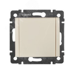 Legrand Valena 774322 Розетка 2к+3нем.ст. мех. сл.кость с крышкой