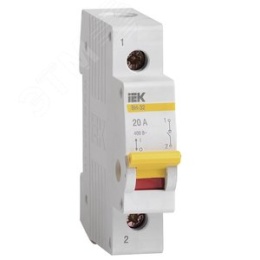 Выключатель нагрузки IEK 20А 1Р ВН-32 