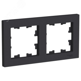 Рамка AtlasDesign ATN001002 2-ая карбон
