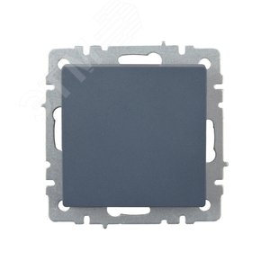 Переключатель IEK BRITE 1кл маренго