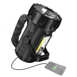 Фонарь КОСМОС 8010Wlith 5W+COB прожектор