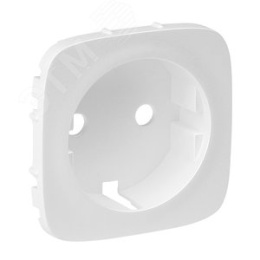Legrand Valena-A 755205 накл. розетки c/з белая