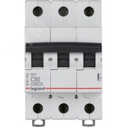 Авт.выкл. Legrand RX3 С50А 3П 6000 419713