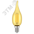 Лампа IEK LED7 7W С37 E27 3000K свеча филамент матовый