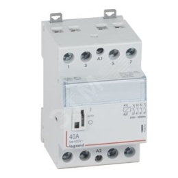 Контактор модульный LEGRAND 412553 220v 4HO 40A