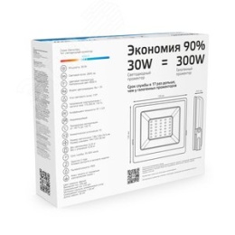 Прожектор GAUSS 613100330 30Вт 220-240В 6500k IP65 