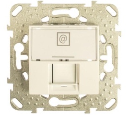 Розетка UNICA MGU5.421.18 RJ45 белая 